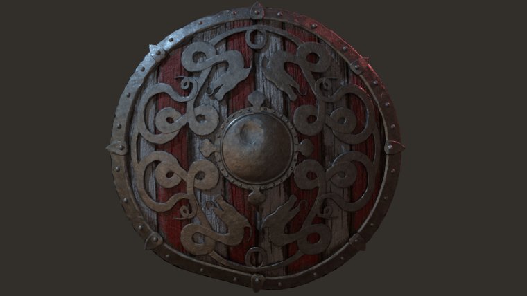 Щит викинга скайрим