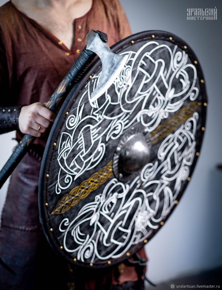 Стена щитов Викинги