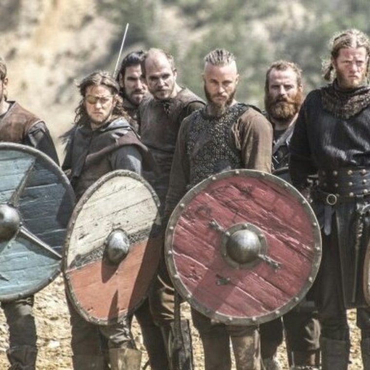 Рагнар Лодброк с щитом