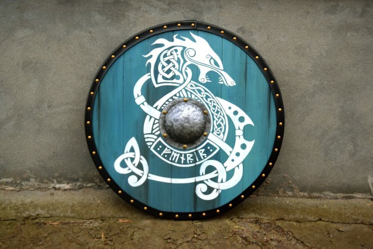 Рисунки на щитах викингов