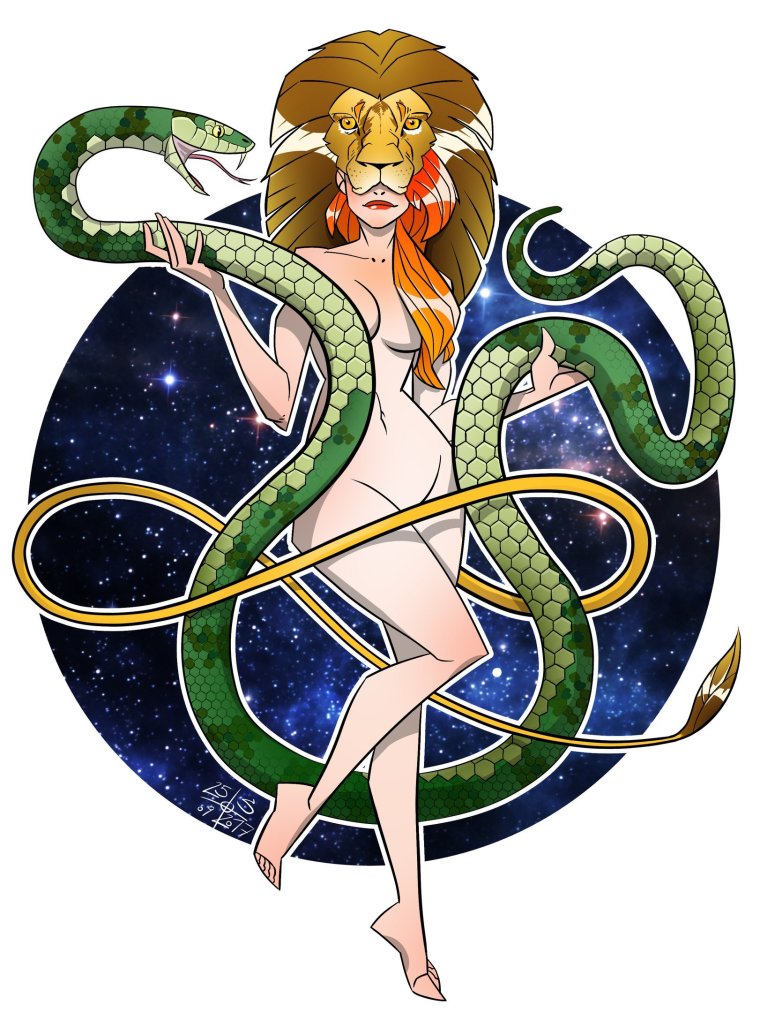 Демон знака зодиака Змееносец