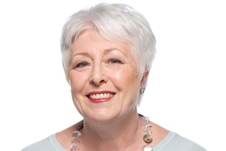 Прически для полных пожилых женщин