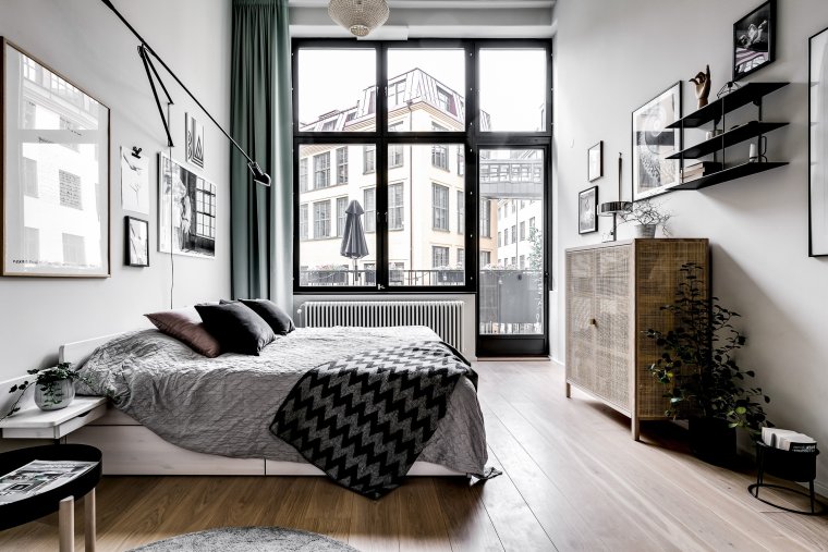 Спальня Сканди лофт