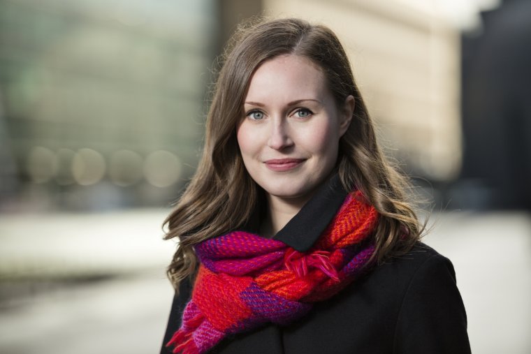 Министр Финляндии Санна Марин