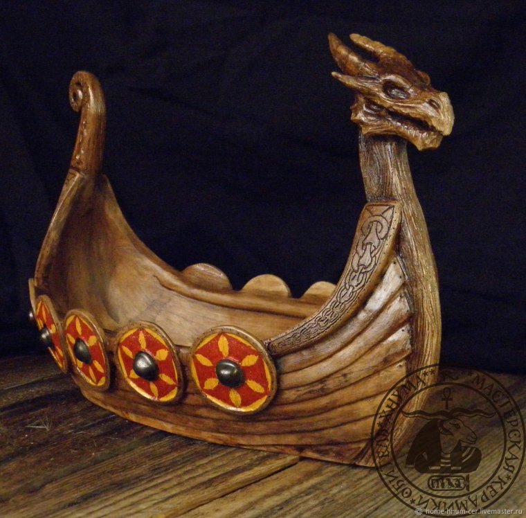 Ладья нос дракар