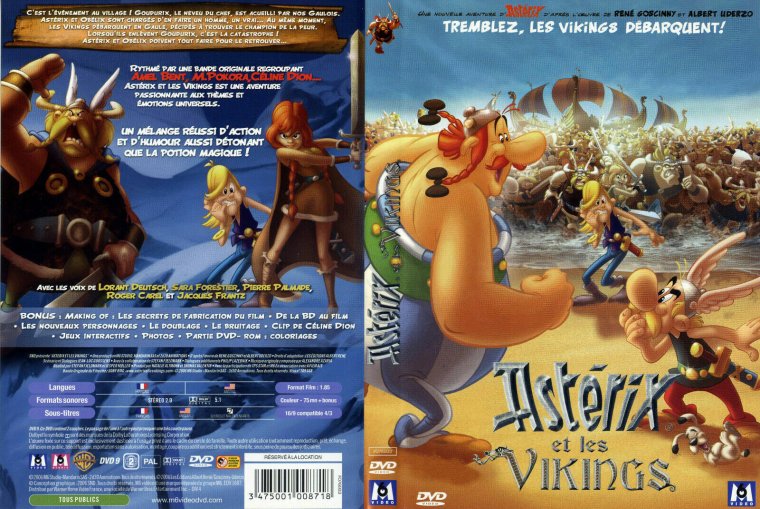 DVD Астерикс и Викинги DVD