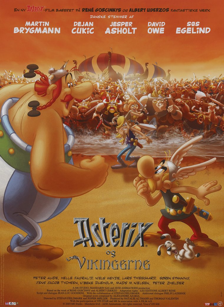 Астерикс и Викинги мультфильм 2006