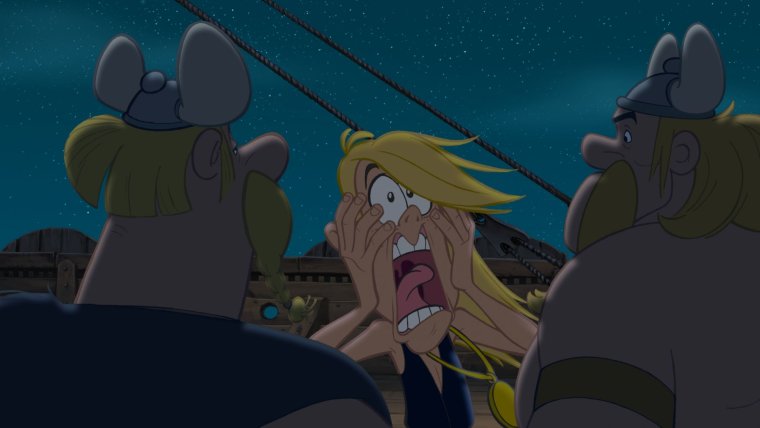 Астерикс и Викинги мультфильм 2006 Простопникс