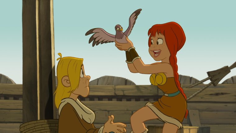 Мультик Астерикс и Обеликс и Викинги