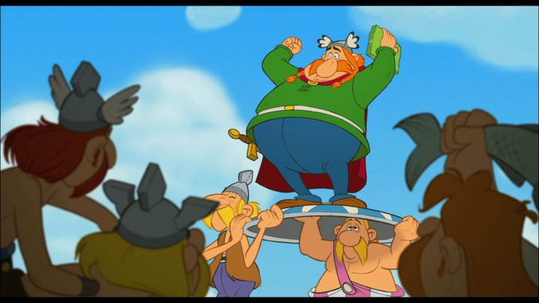 Астерикс и Обеликс вождь