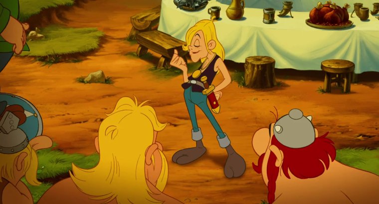 Мультик Астерикс и Обеликс и Викинги