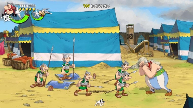 Asterix Obelix slap