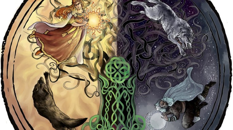 Фенрир Сколль и хати