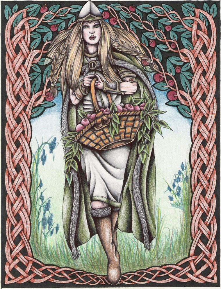 Фрейя богиня Скандинавская