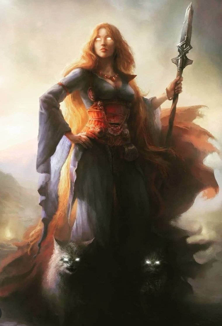 Фрейя богиня Скандинавская