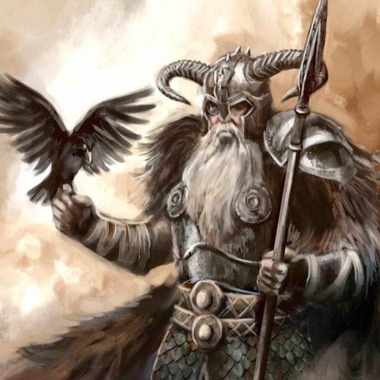 Бог Скандинавии Вотан