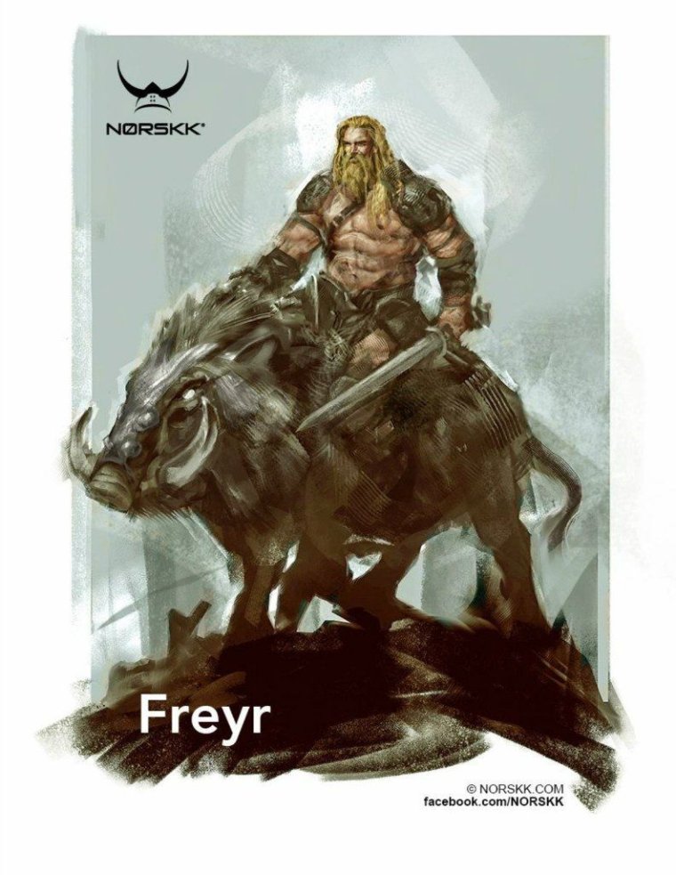 Бог Фрейр в скандинавской мифологии