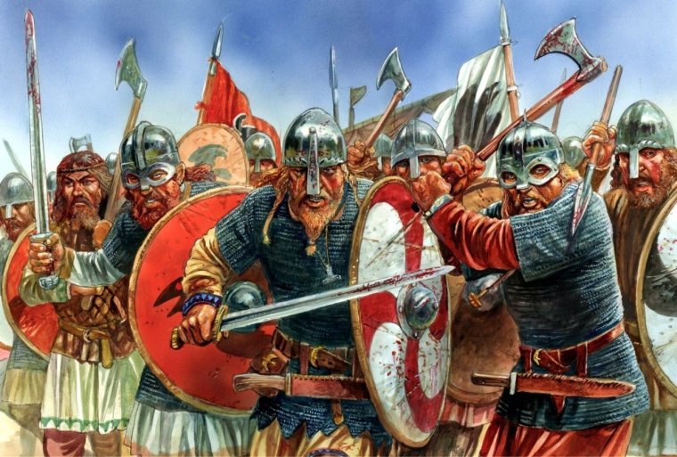 Бритты, Норманны, Варяги (Викинги)