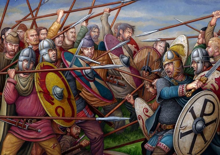 Завоевание Британии англосаксами