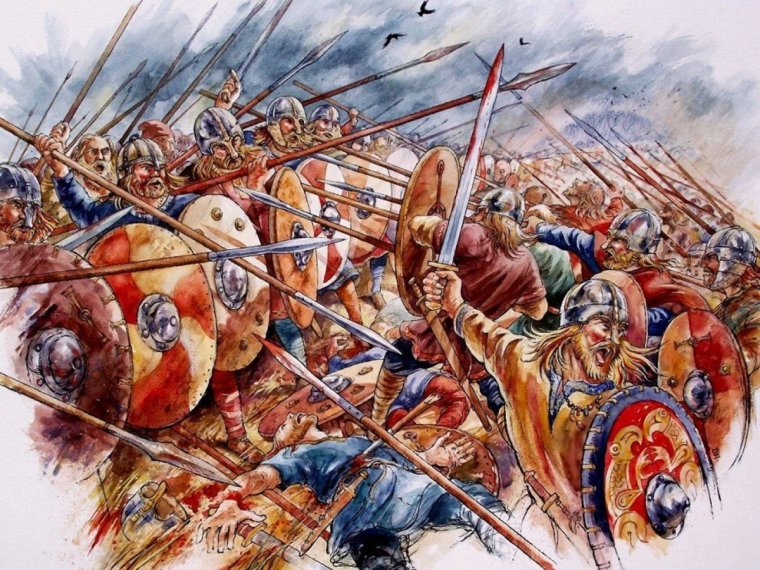 Бритты, Норманны, Варяги (Викинги)