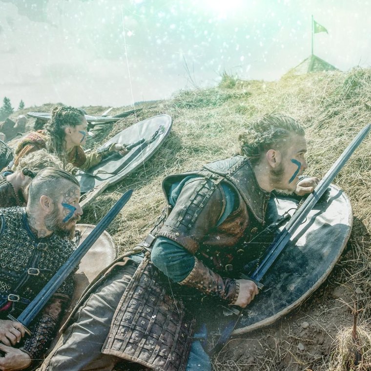 Викинги Ивар и Хвитсерк