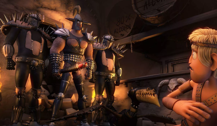 Конан-варвар мультфильм 2011