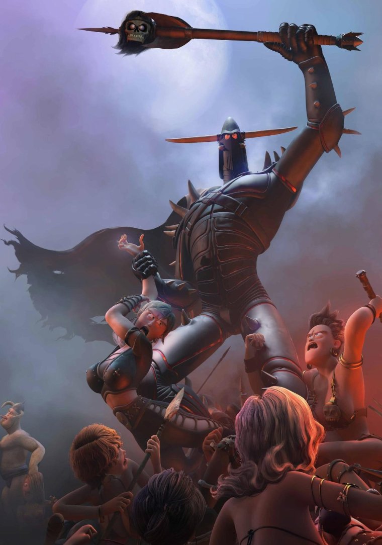 Ронал-варвар мультфильм