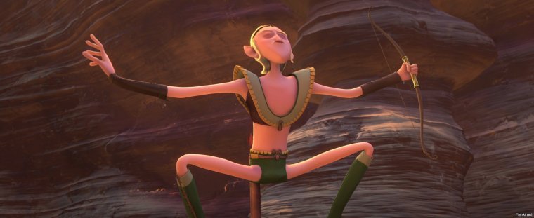 Ронал-варвар мультфильм 2011 Эльф