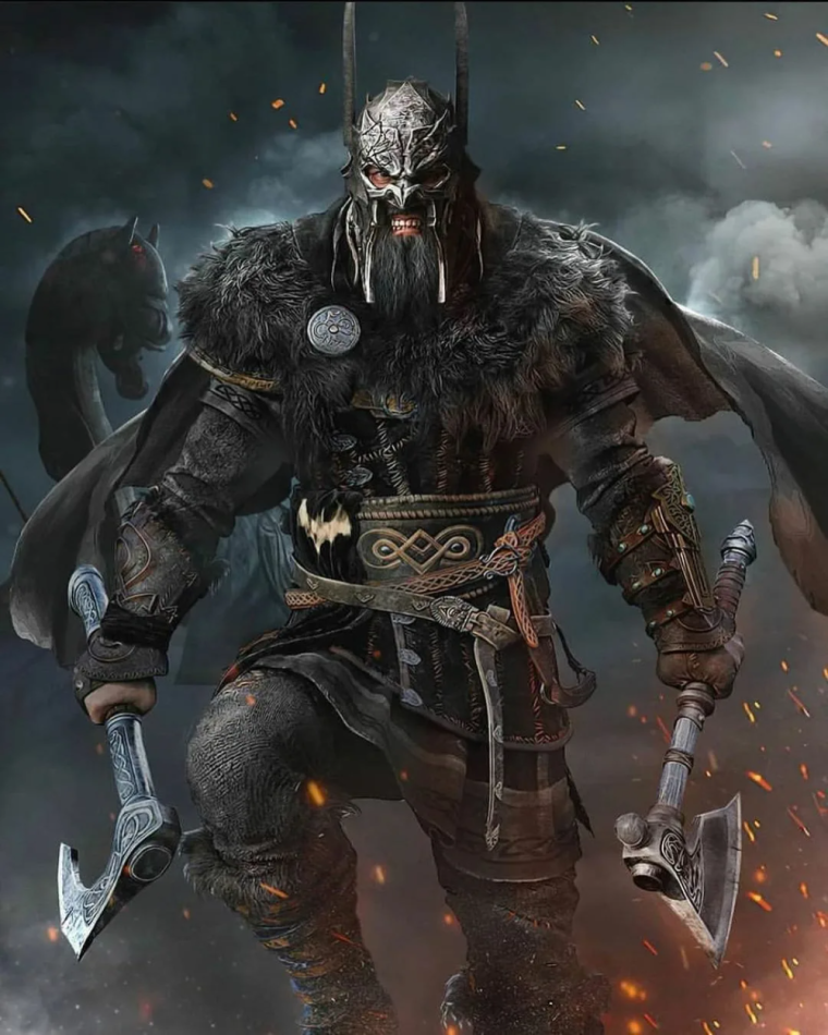 Скандинавский Берсеркер Викинг