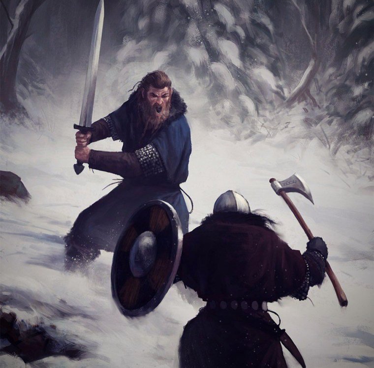 Хольмганг поединок Викинги скандинавы