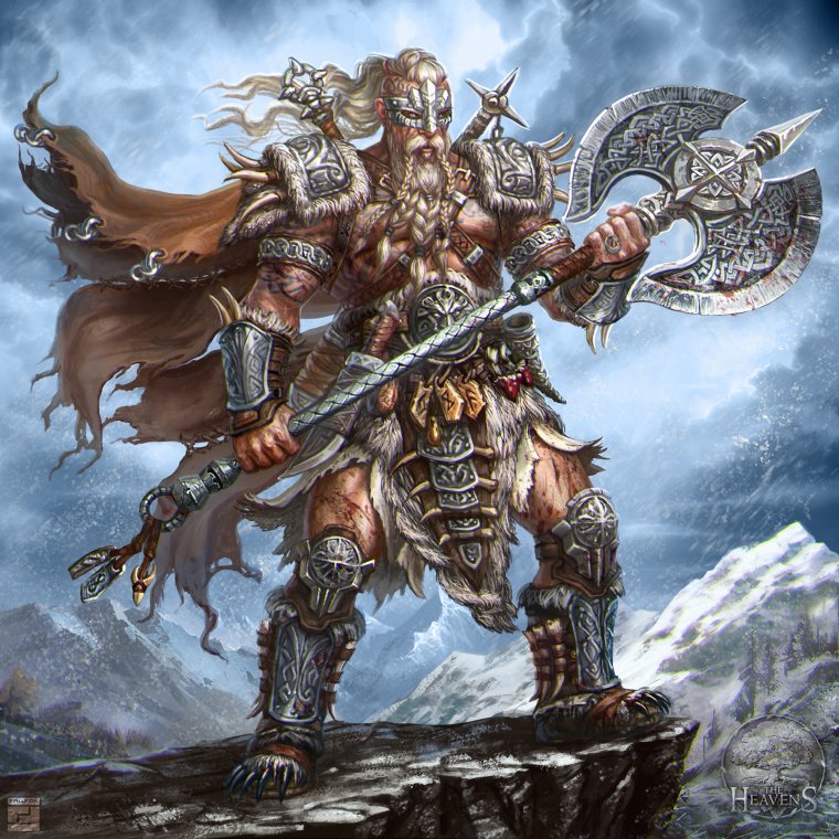 Скандинавский Берсеркер Викинг