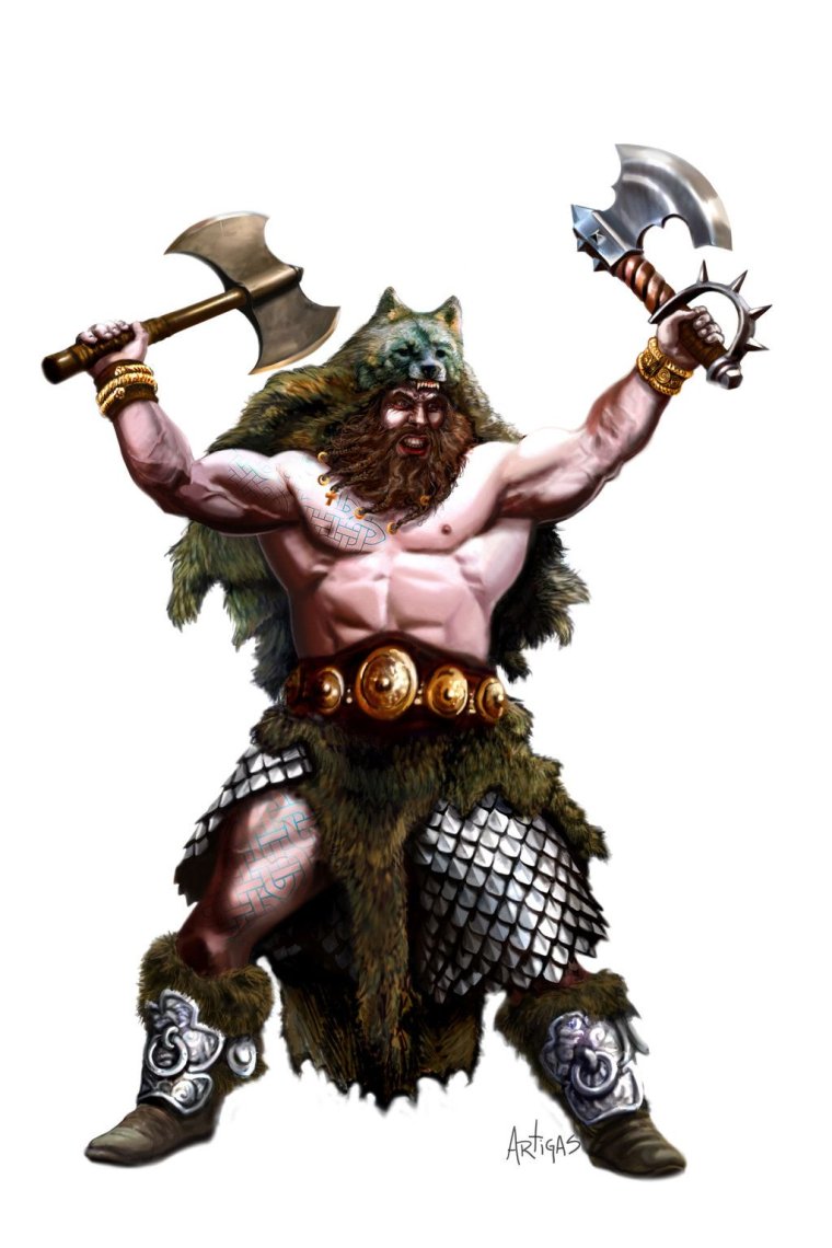 Скандинавский Берсеркер Викинг