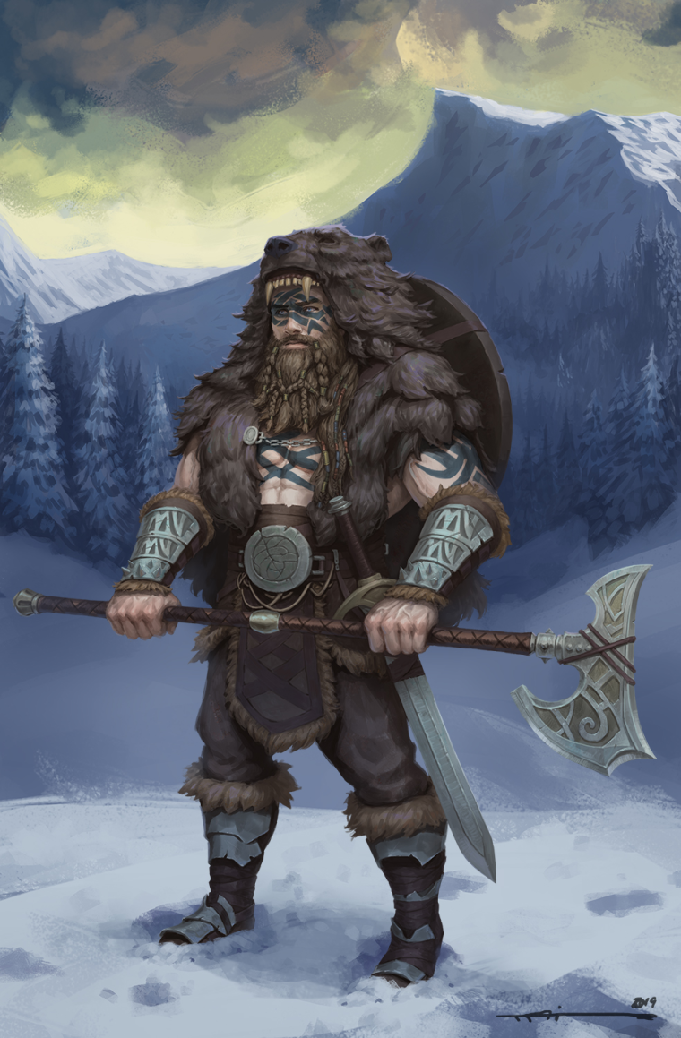 Скандинавский Берсеркер Викинг