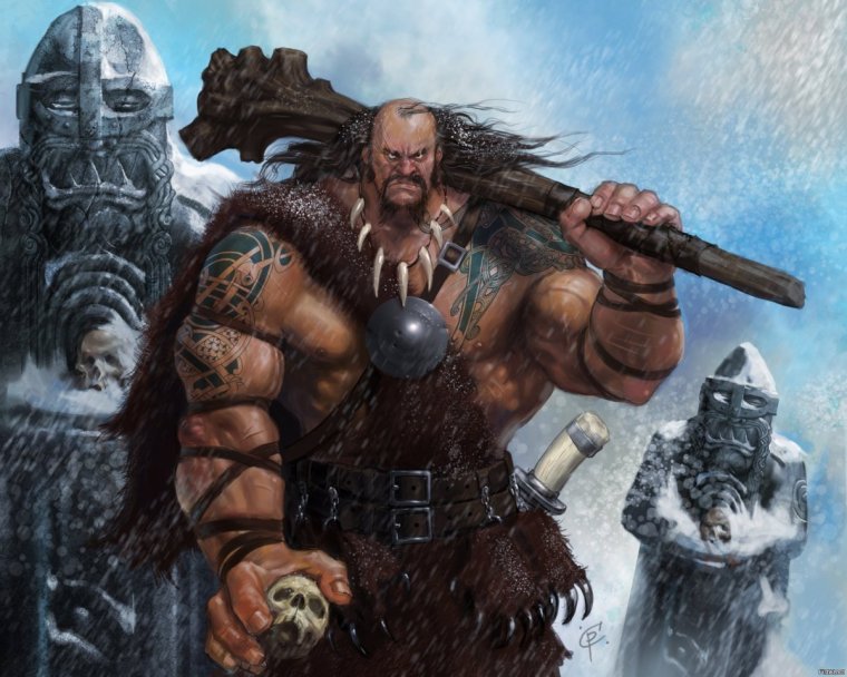 Берсерк Скандинавский воин