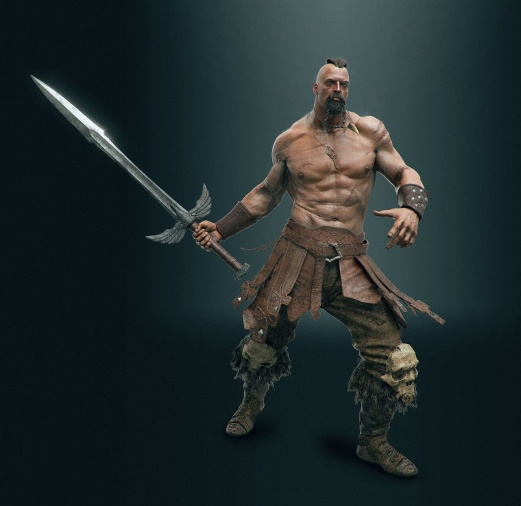 Берсерк воин викингов