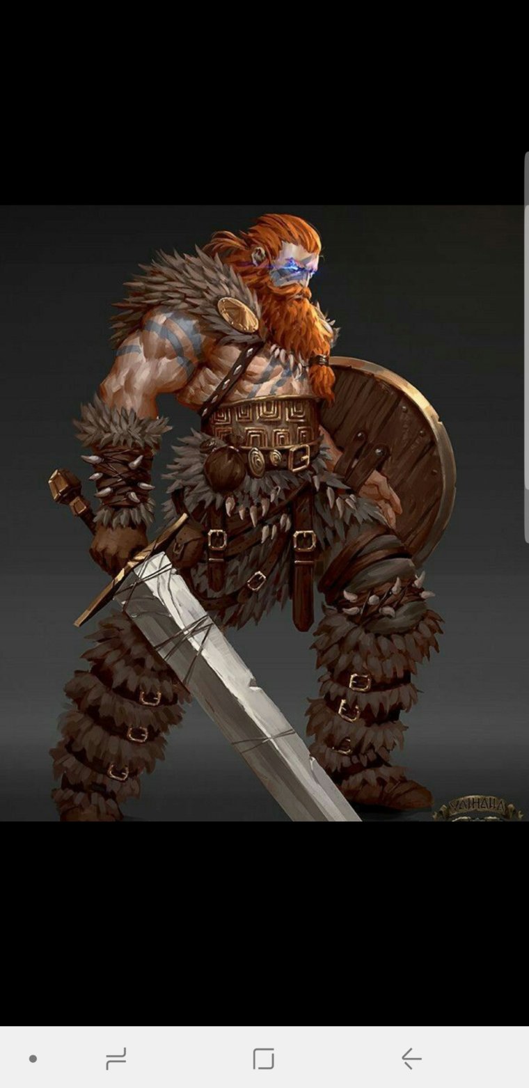 ДНД варвар друид