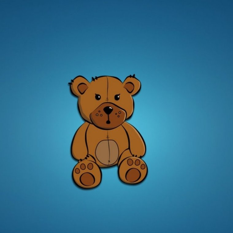 Медведь Минимализм