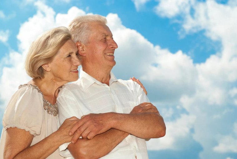 Счастливые пенсионеры