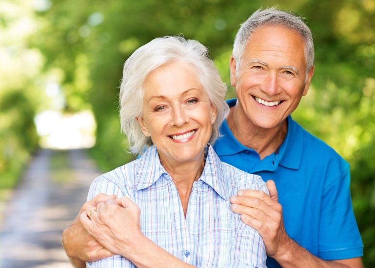 Счастливые пенсионеры