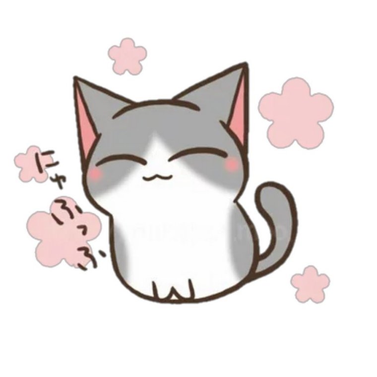 Корейские котики мультяшные