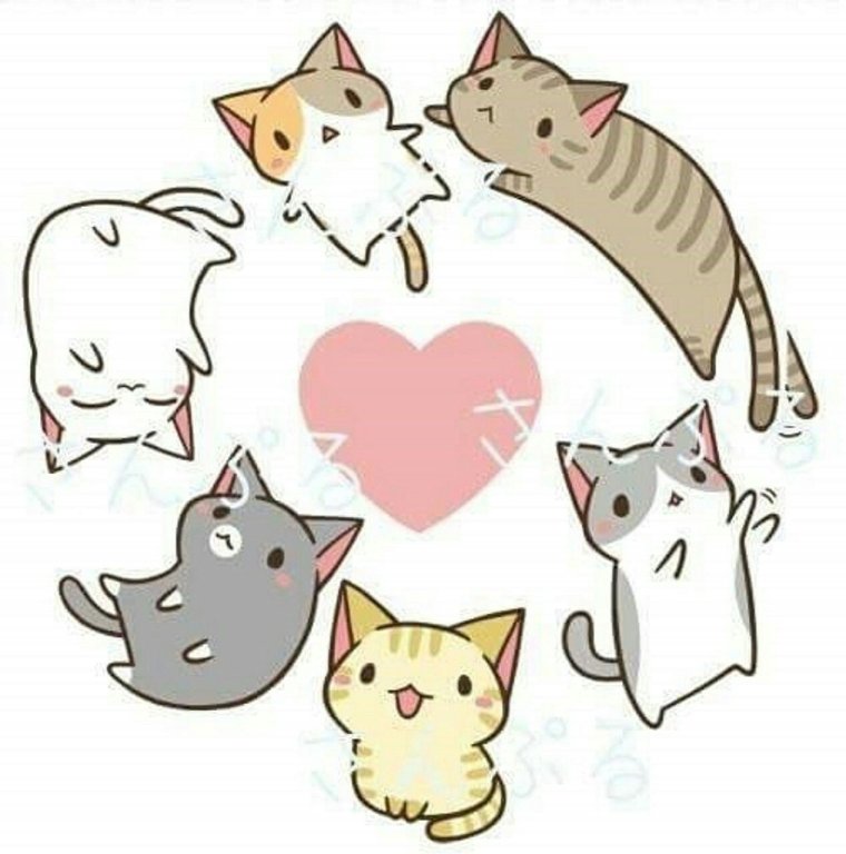 Милые котики иллюстрации