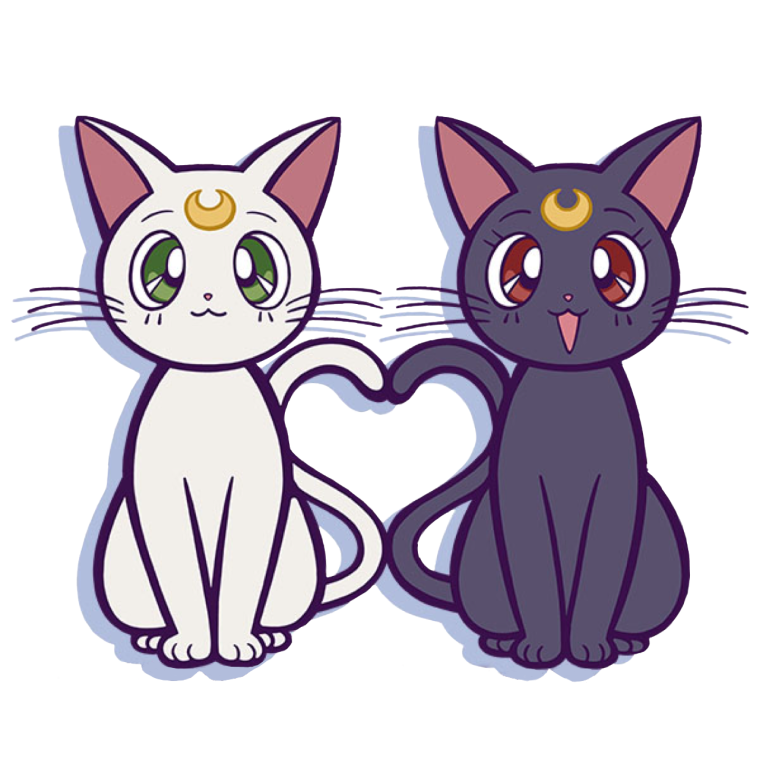 Сейлормун кот Артемис и Луна