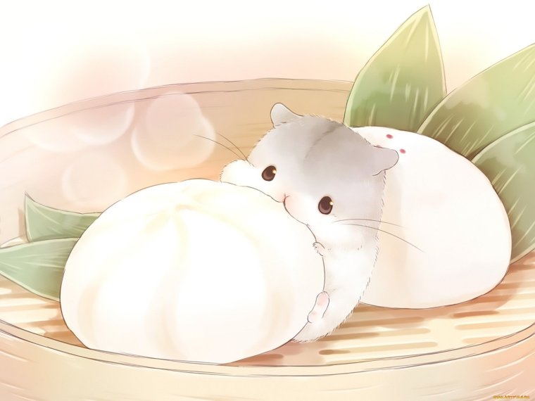 Аниме хомячок