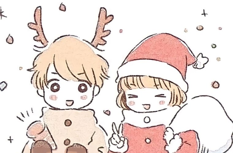Милые рисунки для пары новый год