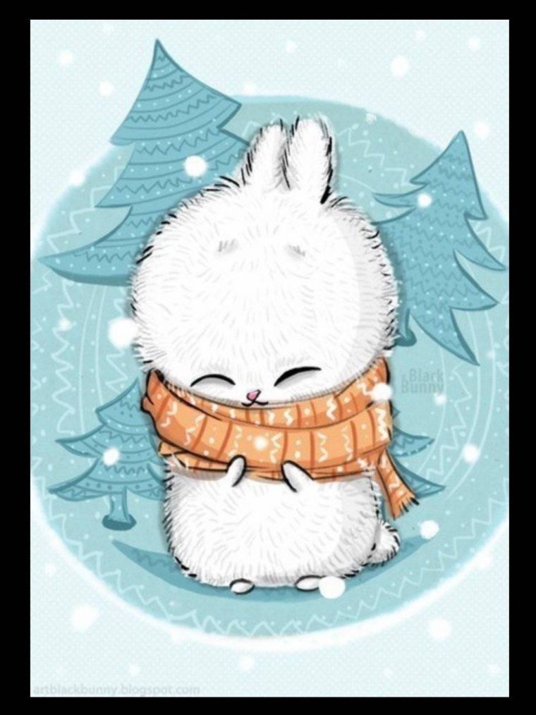 Милые рисунки на новый год