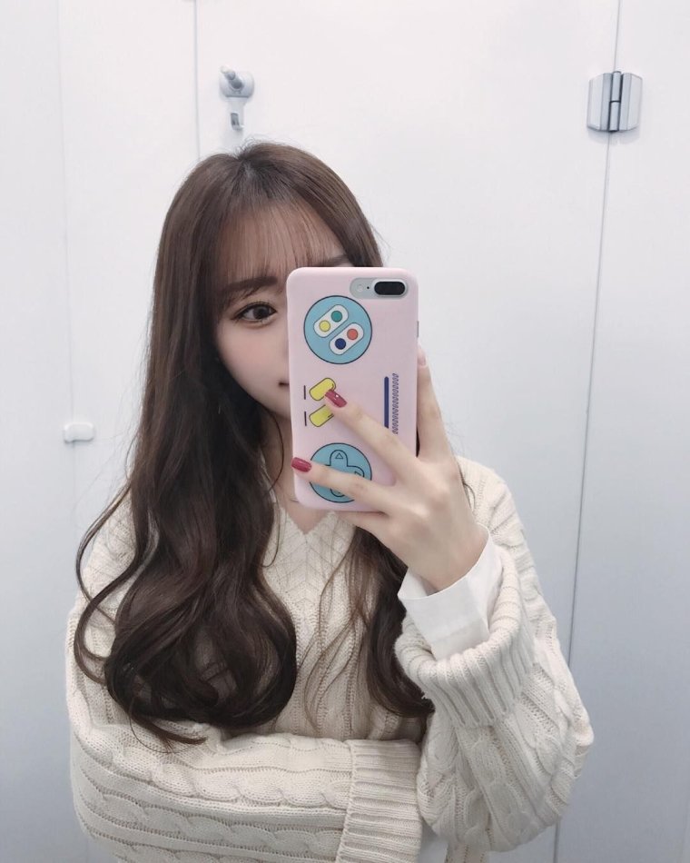 Корейские девушки селфи