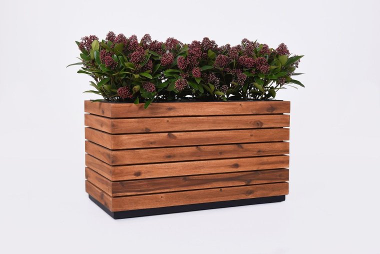 Кашпо деревянное