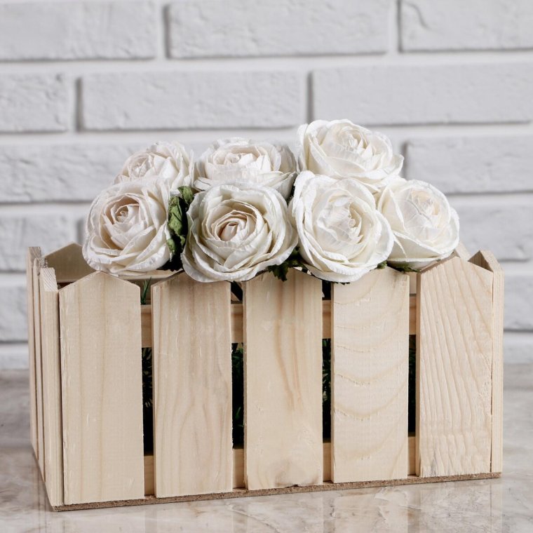 Кашпо деревянное