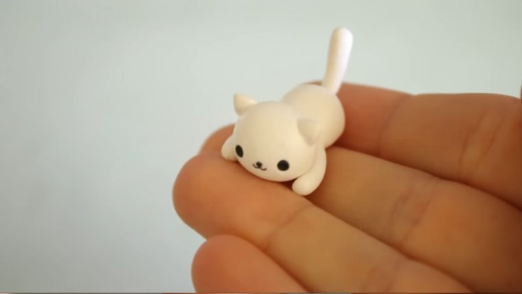 Фигурки из лёгкого пластилина милые