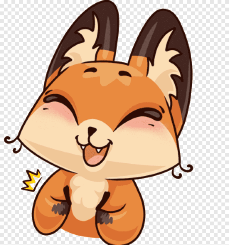 Стикеры Лисичка